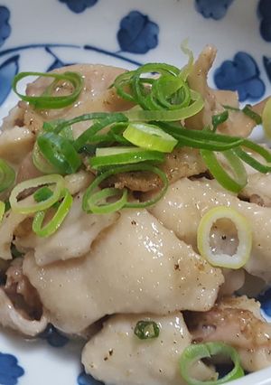 鶏皮塩焼き-レシピのメイン写真