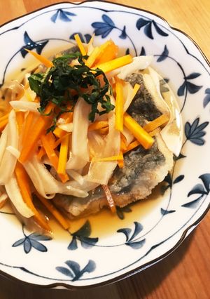 カンタン酢と麺つゆだけ！だしまろあじ南蛮-レシピのメイン写真