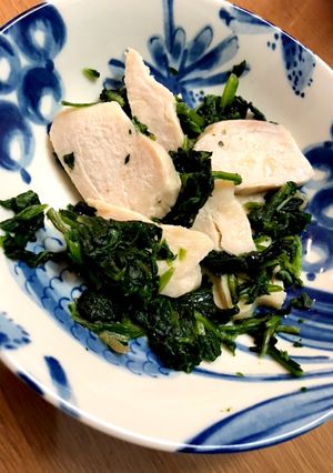 冷食で☆チキンとほうれん草の中華風味-レシピのメイン写真