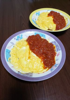 オムライス&オムレツのトマトソース-レシピのメイン写真