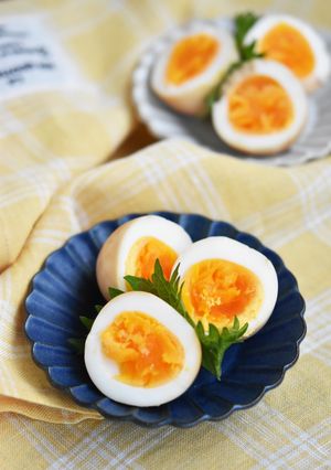 コク旨中華風味玉【作り置き】-レシピのメイン写真