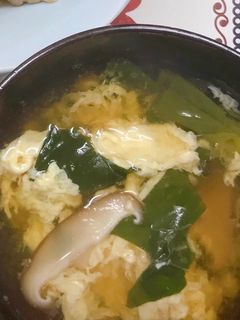 ほうれん草とたまごの味噌汁-レシピのメイン写真