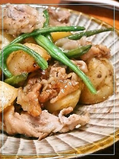 新じゃがと豚バラ肉のてり煮♪-レシピのメイン写真