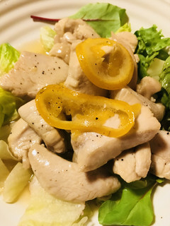 鶏むね肉のマーマレードソース炒め-レシピのメイン写真