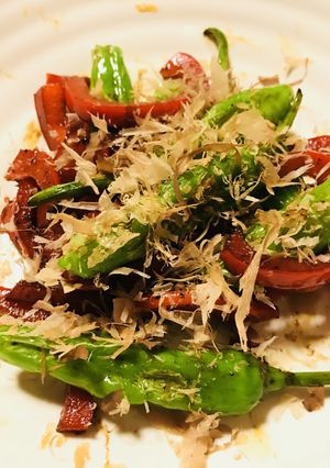 ししとうとパプリカのしょう油炒め-レシピのメイン写真