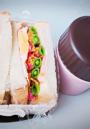 野菜いっぱいのサンドイッチ-レシピのメイン写真
