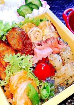 女子高生お弁当　49-レシピのメイン写真