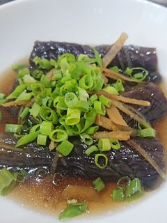 レンジでできる茄子の揚げ浸し -レシピのメイン写真