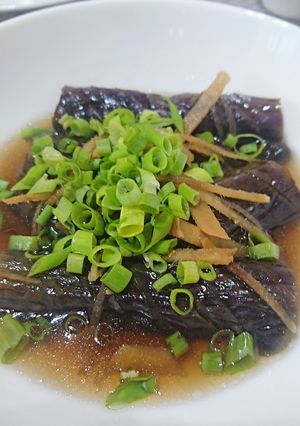 レンジでできる茄子の揚げ浸し　-レシピのメイン写真