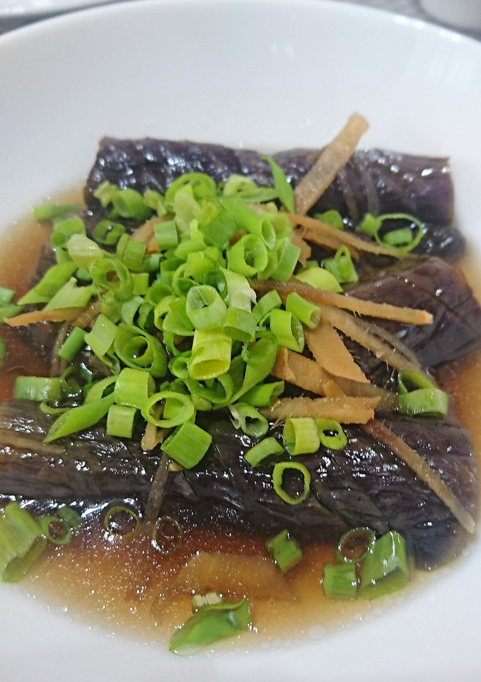 レンジでできる茄子の揚げ浸し　-レシピのメイン写真