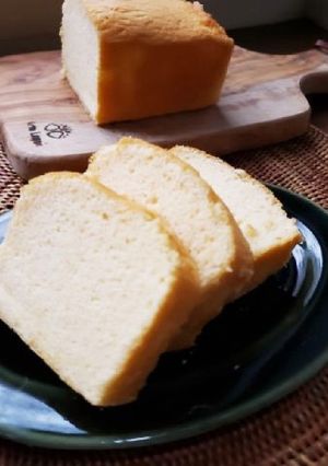 ふわふわ米粉のシフォンカステラ-レシピのメイン写真