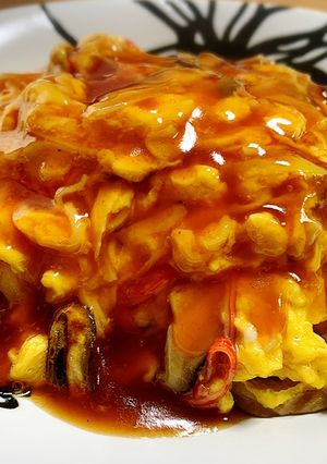 ふわとろ☆あんかけかに玉丼-レシピのメイン写真