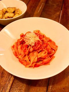 缶詰だけで簡単本格トマトパスタ-レシピのメイン写真