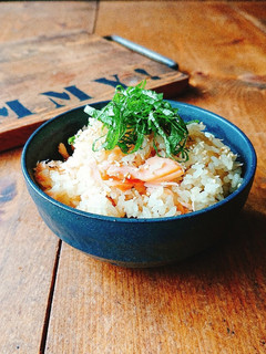 お酒の〆に❤️鮭ごはん-レシピのメイン写真