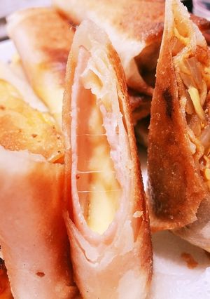 春巻き《ハムチーズとカレー味》-レシピのメイン写真