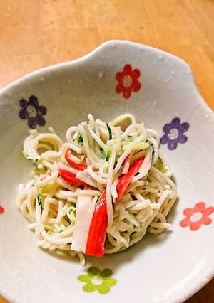 そうめんサラダ-レシピのメイン写真