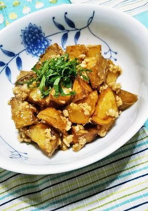 揚げじゃがのそぼろあん-レシピのメイン写真