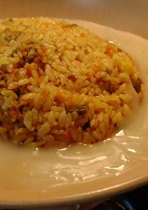 カレーピラフのシチューがけ-レシピのメイン写真