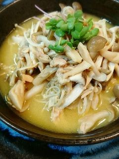 旨っ(レンチン4分)♥️たっぷりきのこ-レシピのメイン写真