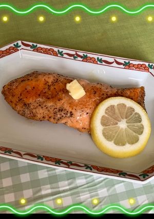 レンジパンで鮭のムニエル〜(o˘◡˘o)-レシピのメイン写真