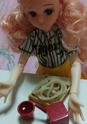 リカちゃんサイズ♡流水 そば！ꕤ*.ﾟ-レシピのメイン写真