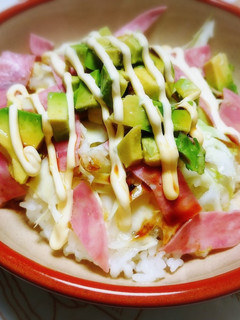 お手軽サラダライス-レシピのメイン写真