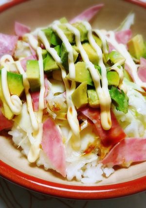お手軽サラダライス-レシピのメイン写真