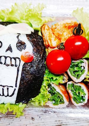 ブルック♪キャラ弁♪♪海苔弁♪♪-レシピのメイン写真