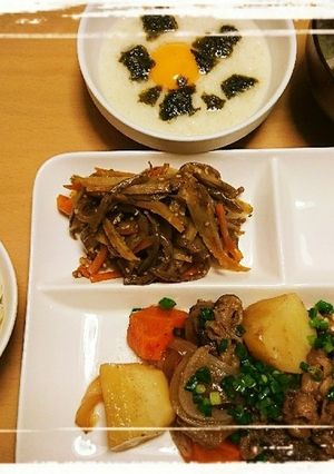 献立《メイン》肉じゃが-レシピのメイン写真