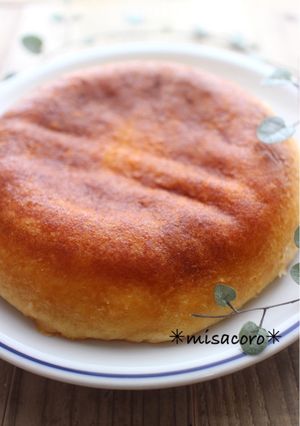 m炊飯器DEもっちりヨーグルトケーキ-レシピのメイン写真