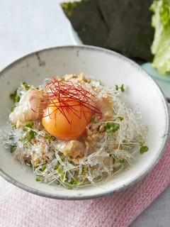 納豆プチプチユッケ-レシピのメイン写真