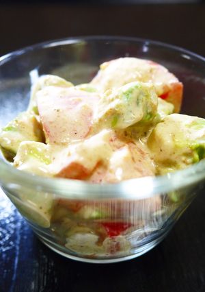 簡単！アボカドとトマトの胡麻マヨサラダ-レシピのメイン写真