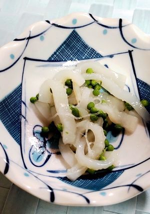 イカの粒山椒和え-レシピのメイン写真
