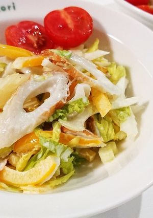 セロリとパプリカとちくわのマヨサラダ☆-レシピのメイン写真