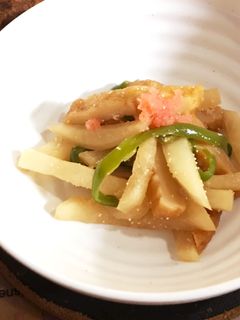 大根とたらこのバター炒め-レシピのメイン写真