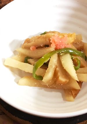 大根とたらこのバター炒め-レシピのメイン写真