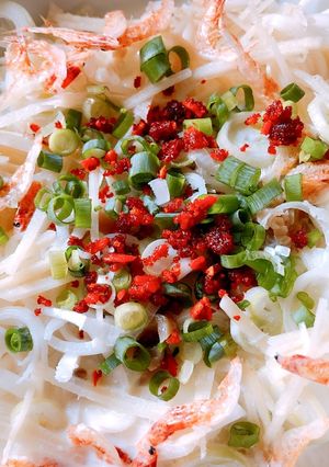 鹹豆漿風♪薬味たっぷり冷やしうどん♪-レシピのメイン写真