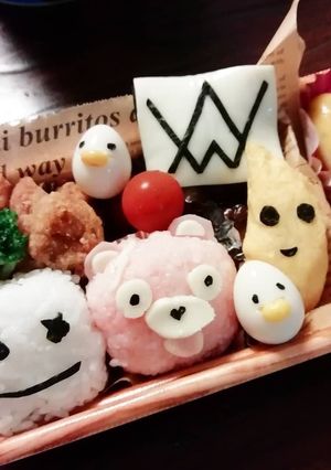 フォートナイト弁当　記録用　キャラ弁　-レシピのメイン写真