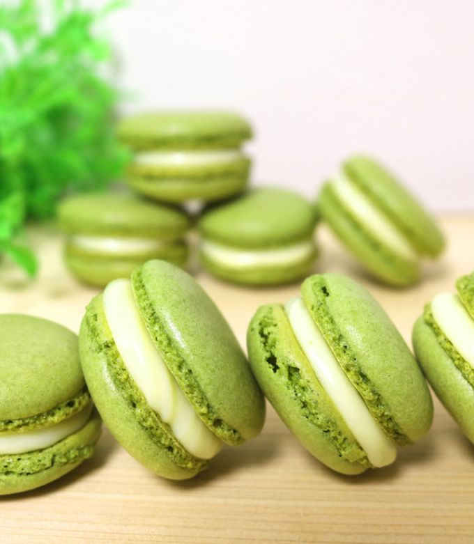 簡単♪抹茶マカロン by パンダワンタン 【クックパッド】 簡単