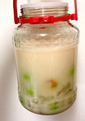 日本酒にごり酒梅酒-レシピのメイン写真