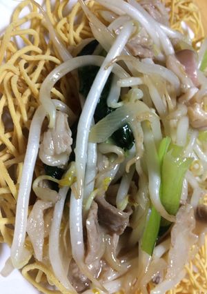 堅焼きそば-レシピのメイン写真