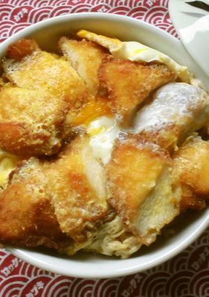 鶏むね肉のカツ丼（大盛り）-レシピのメイン写真