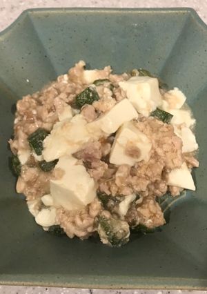 胃腸に優しい★豆腐の梅鶏そぼろあんかけ-レシピのメイン写真