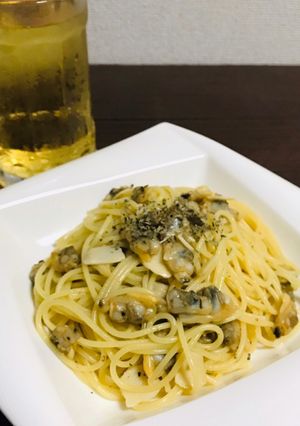 浅蜊の適当パスタ-レシピのメイン写真