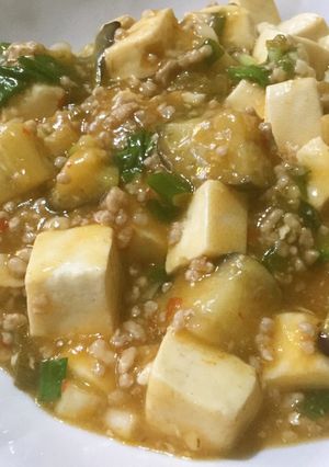 ♪節約・簡単♪豆腐とナスのコク旨辛マーボ-レシピのメイン写真