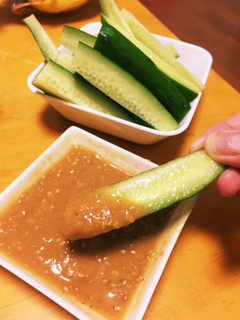きゅうりダイエットに!酢味噌ダレ-レシピのメイン写真