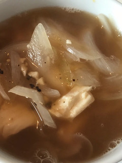 新玉ねぎと豆腐スープ-レシピのメイン写真