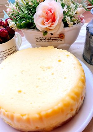 濃厚テリーヌ チーズケーキ-レシピのメイン写真