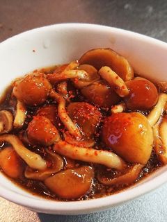 なめこの醤油炒め-レシピのメイン写真
