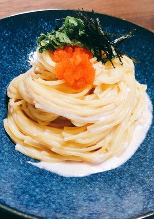 明太子(たらこ)クリームパスタ 簡単-レシピのメイン写真